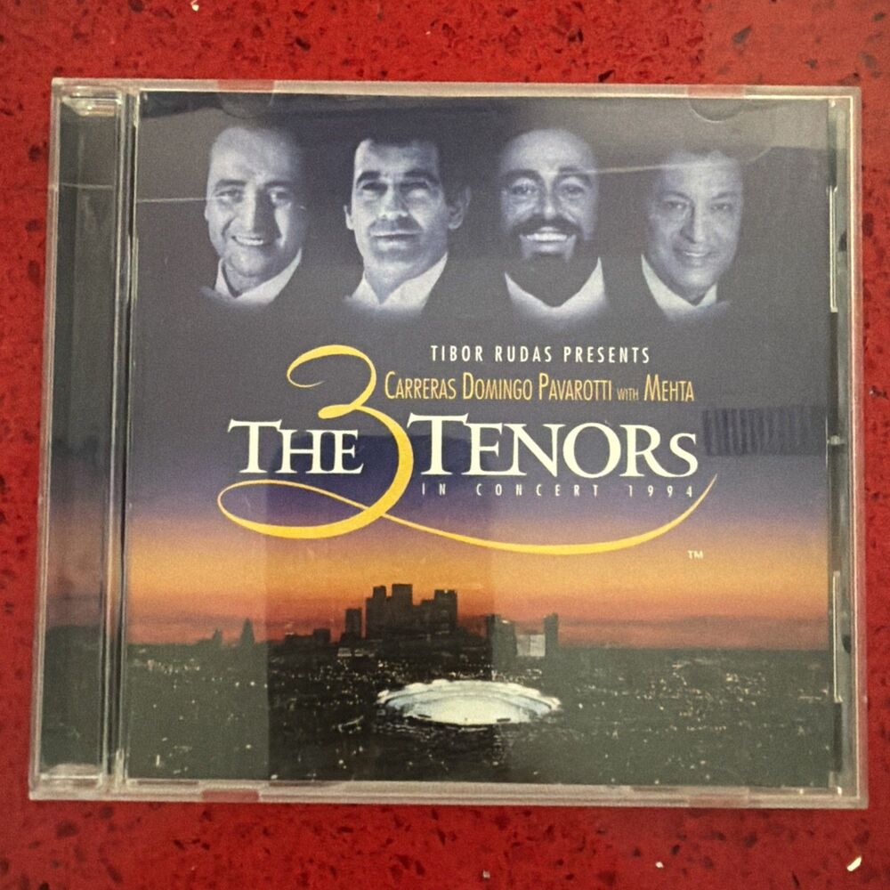 The Three Tenors in Concert 1994 (CD, Aug-1994, Atlantic (Label)